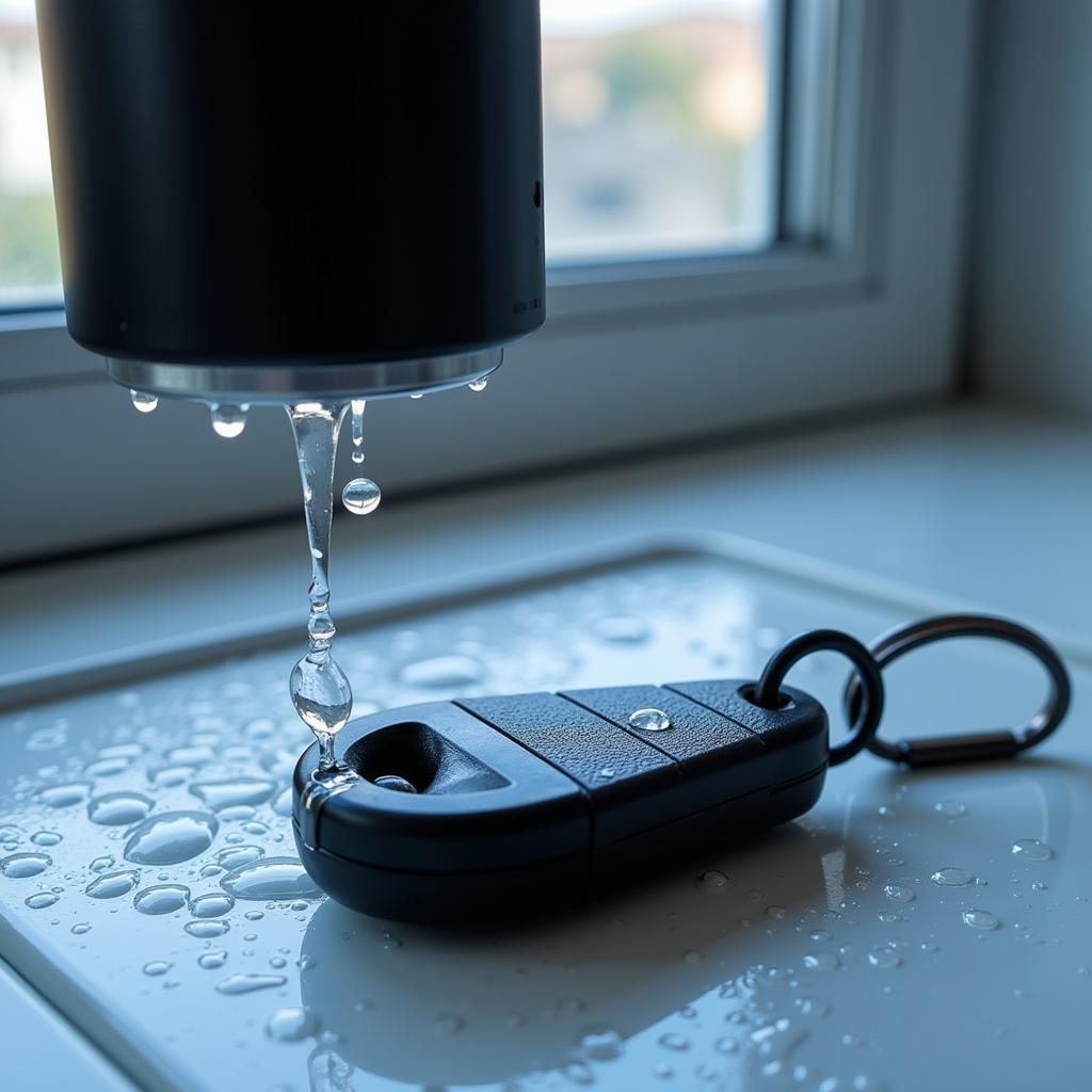 Key Fob Water Resistance Test