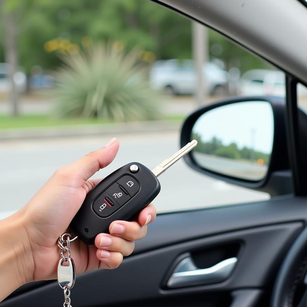 Key Fob Controlling Car Windows