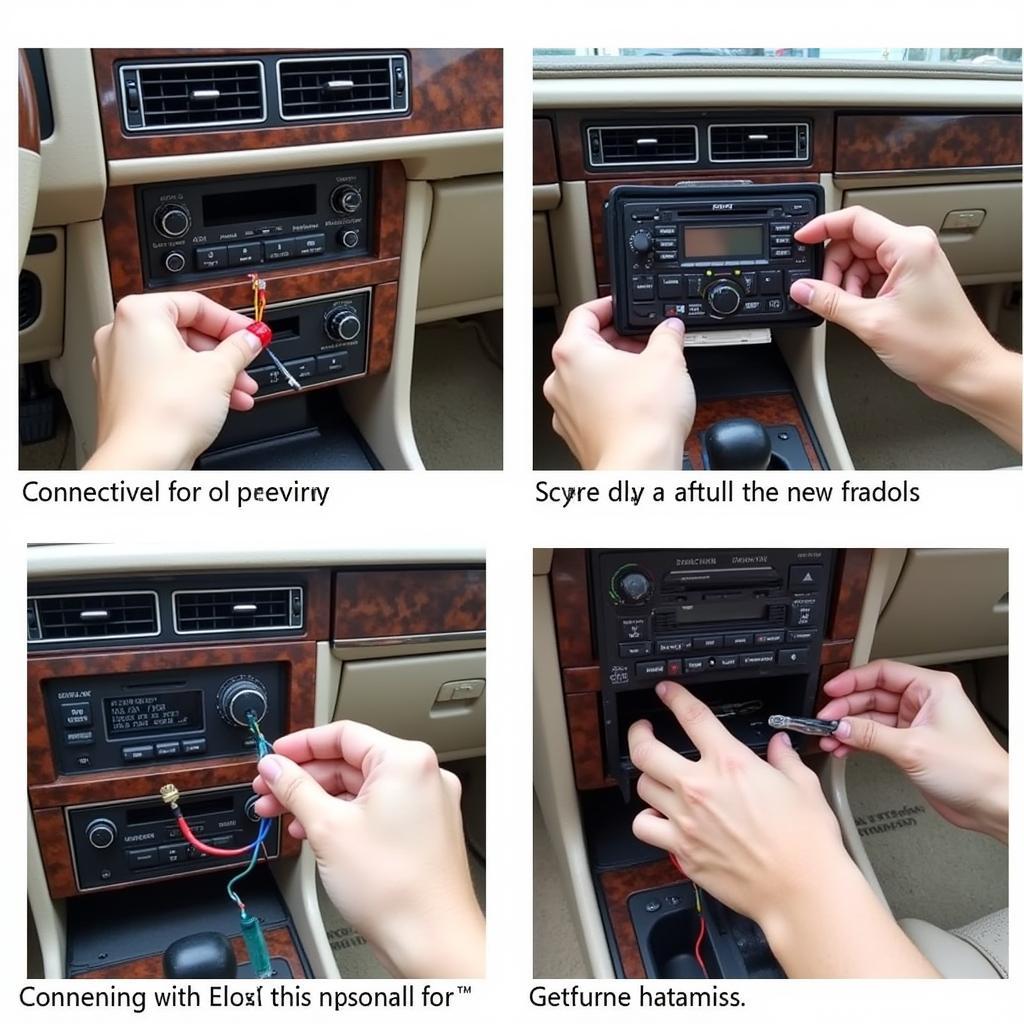 Installing a new radio harness in a 1991 Lincoln Town Car