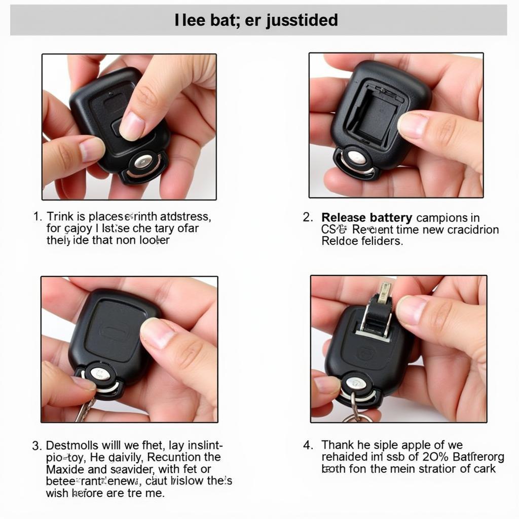 Replacing the battery in a Mazda CX-5 key fob