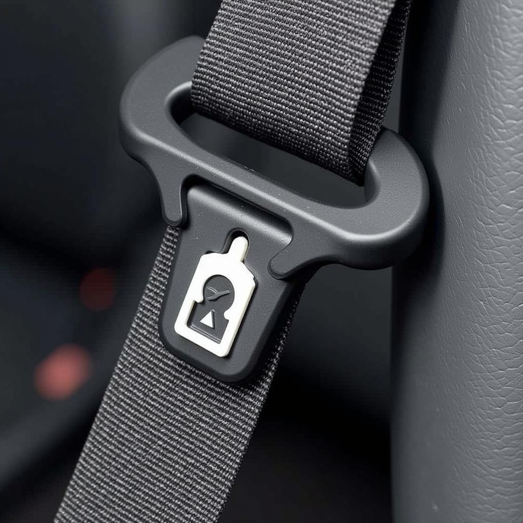 Mazda Miata Seat Belt Buckle Close-up