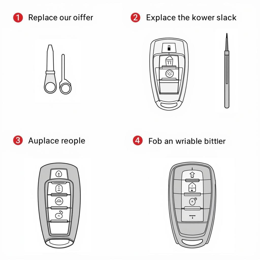 Replacing the Battery in a Mercedes-Benz Key Fob