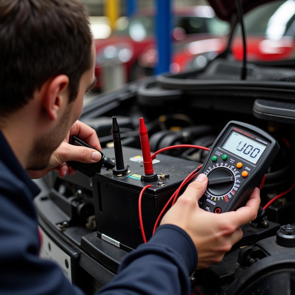 Mini Cooper S Battery Testing