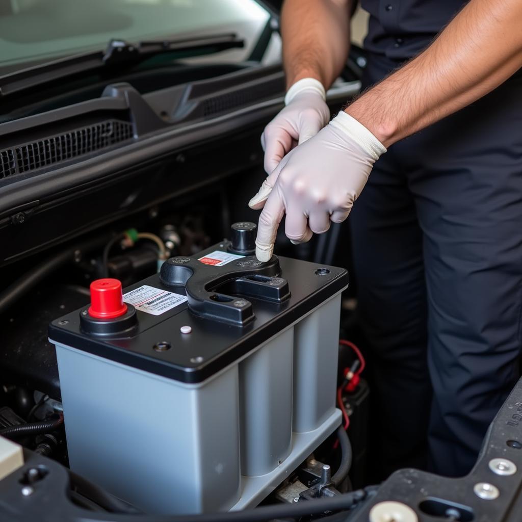 Installing a New Car Battery