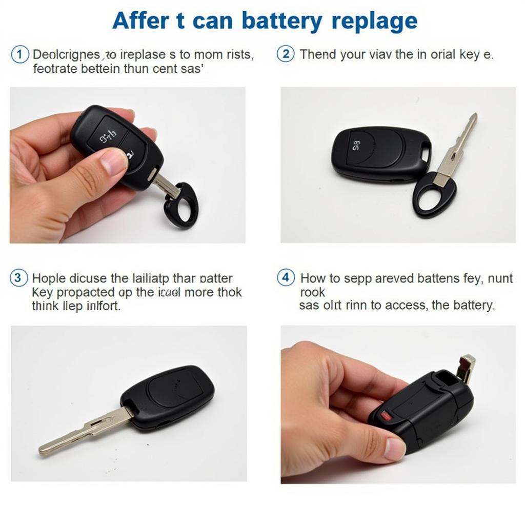 Replacing the Battery in a Nissan Intelligent Key