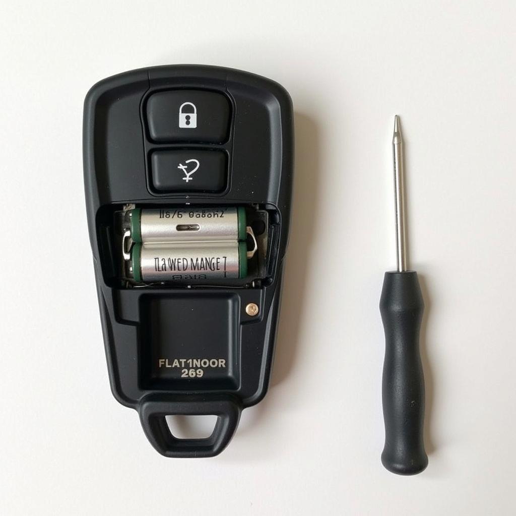 Replacing a Nissan Key Fob Battery