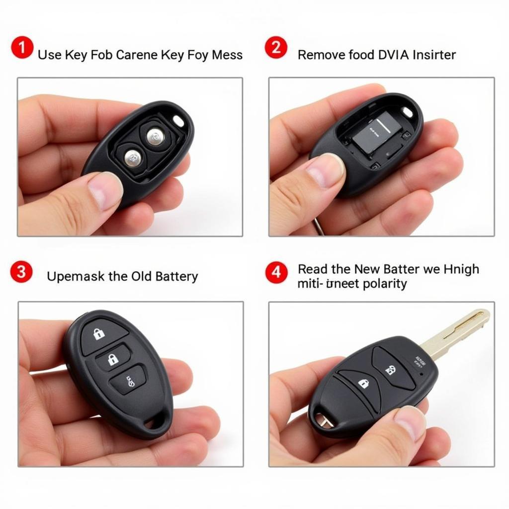 Nissan Key Fob Battery Replacement Steps