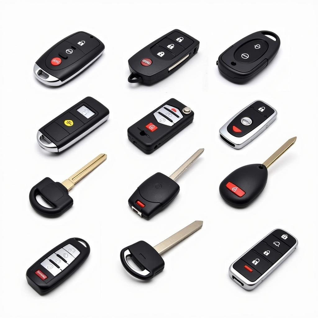 Different Types of Nissan Key Fobs