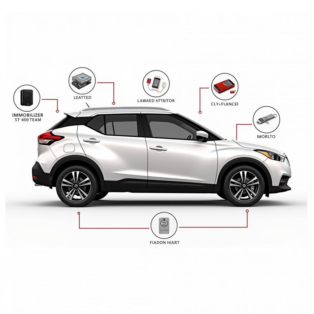 Nissan Kicks Anti-theft System in Action