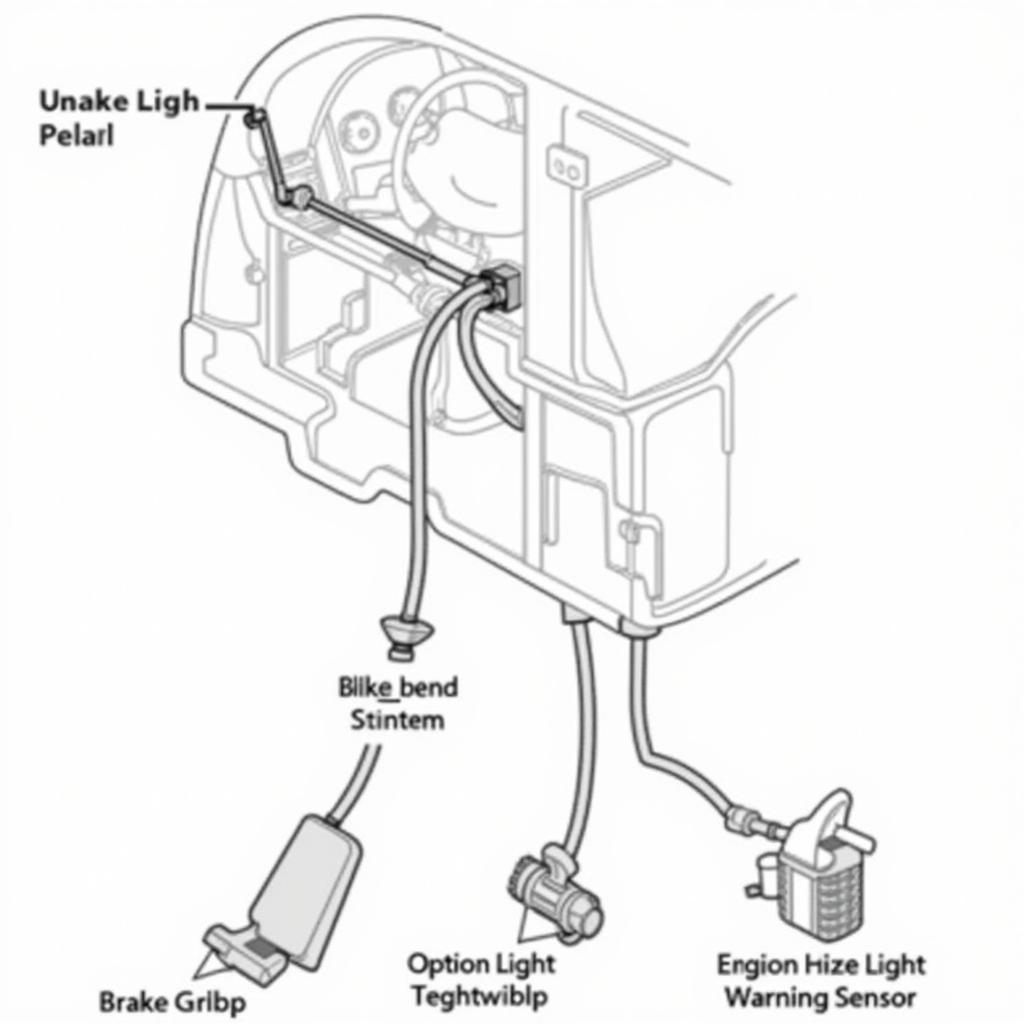 Nissan Sentra Brake Light System Diagram