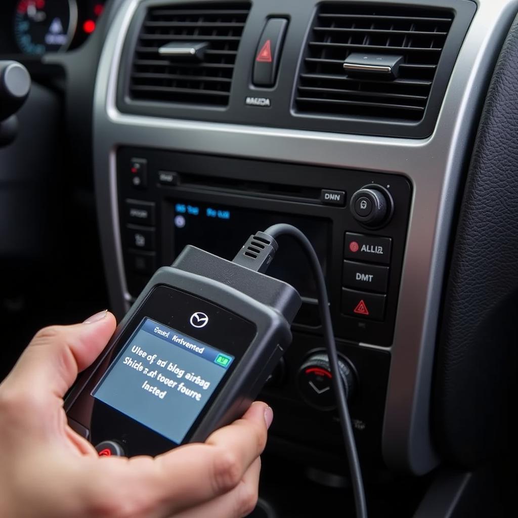 Using an OBD-II Scanner to Diagnose a Mazda 3