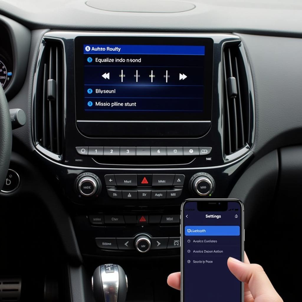 Optimizing the Bluetooth audio quality in a car