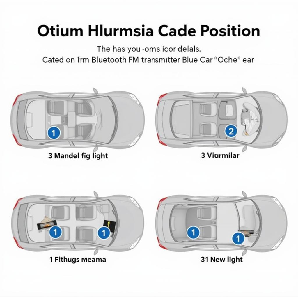 Optimal Placement of Otium Bluetooth FM Transmitter