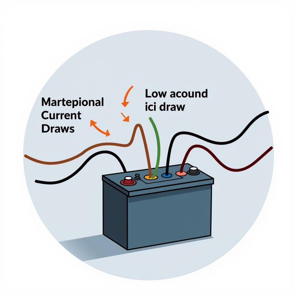 Parasitic Drain Illustration