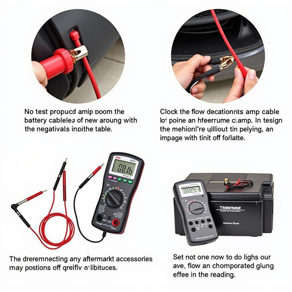 Parasitic Draw Test Setup with Amp Clamp