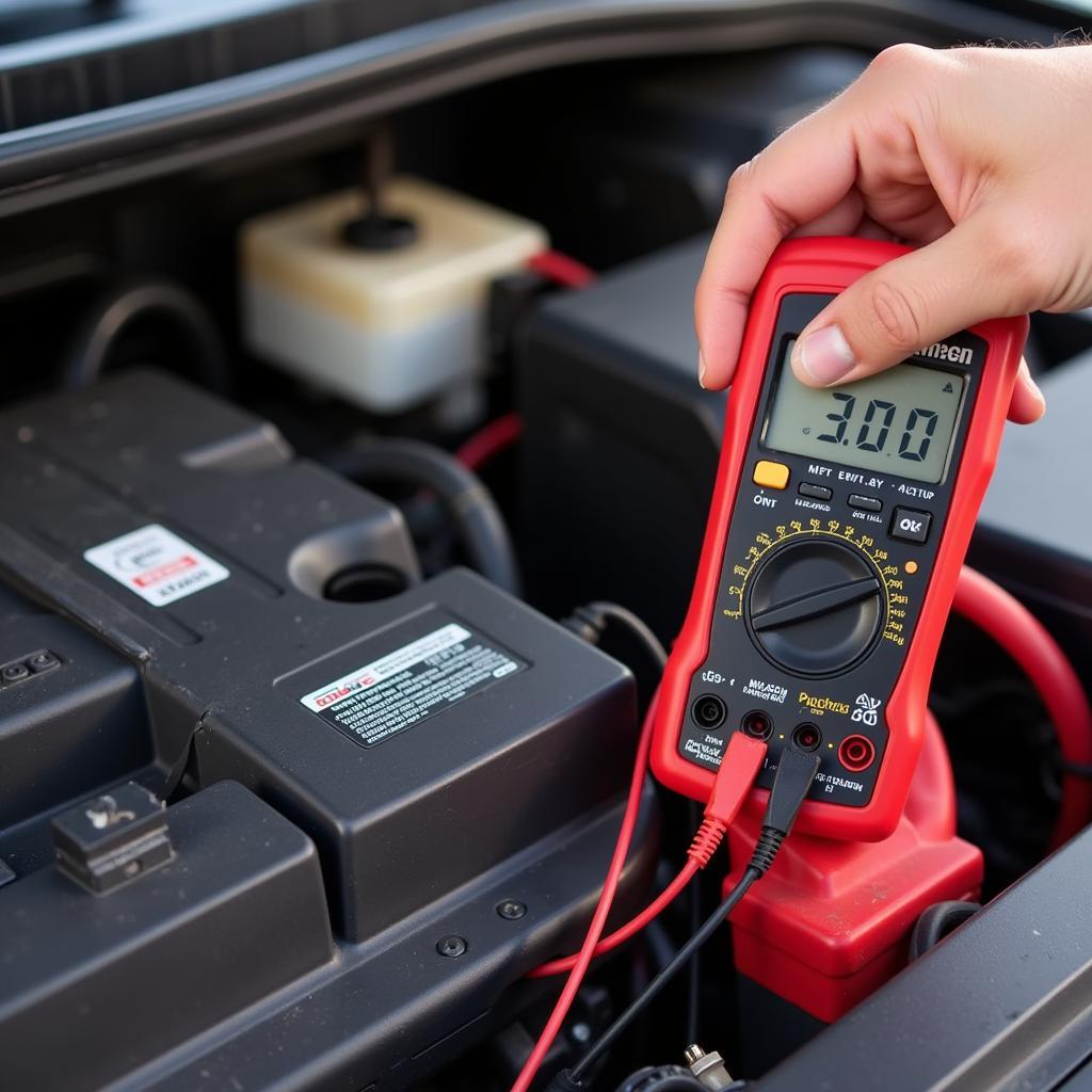 Performing a Parasitic Draw Test with a Multimeter