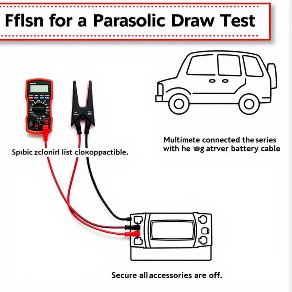 Parasitic Draw Test Setup