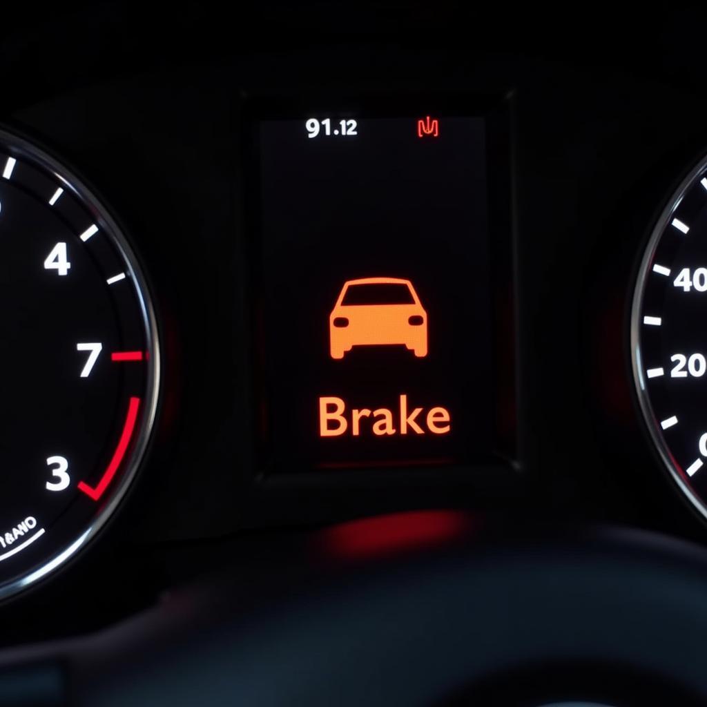 Passat Brake Warning Light on Dashboard