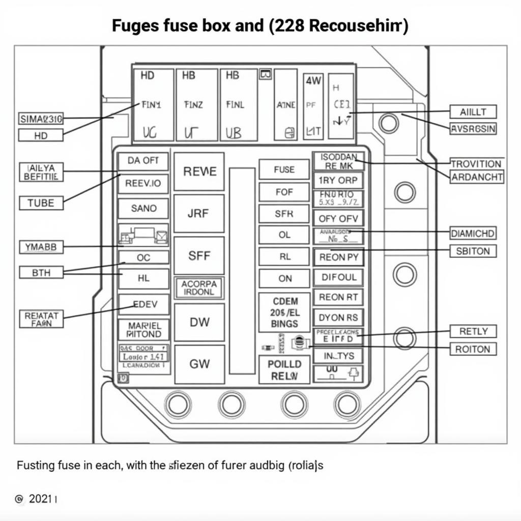 Peugeot 206 Fuse Box Diagram