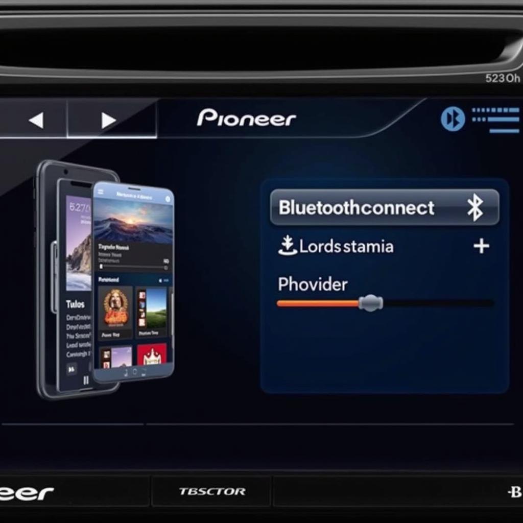 Pioneer FHX785BT Double Din Bluetooth Interface