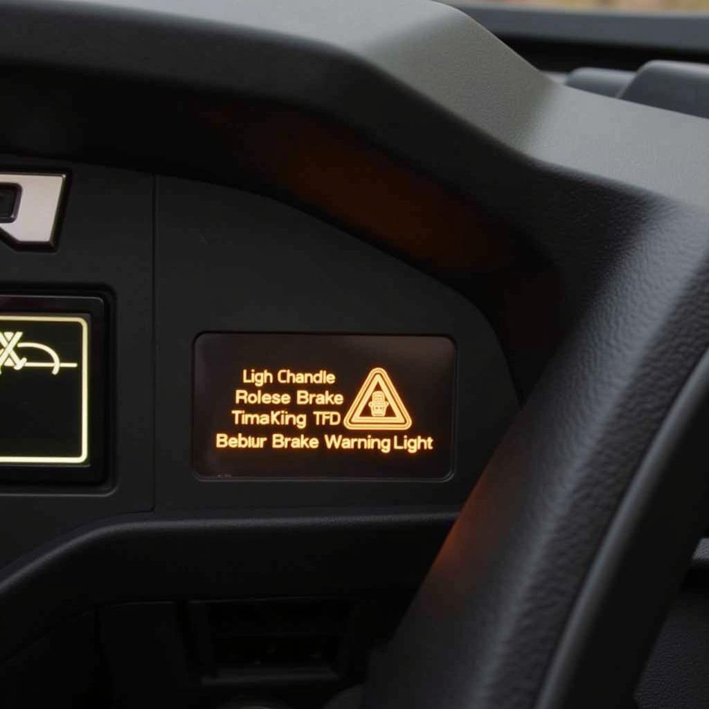 Polaris Release Brake Warning Light on Dashboard