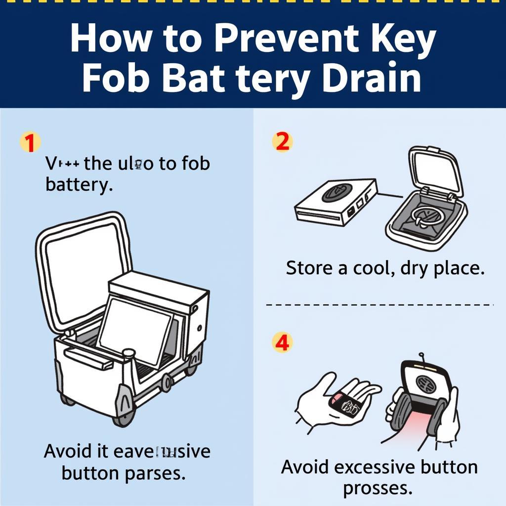 Preventing VW Key Fob Battery Drain