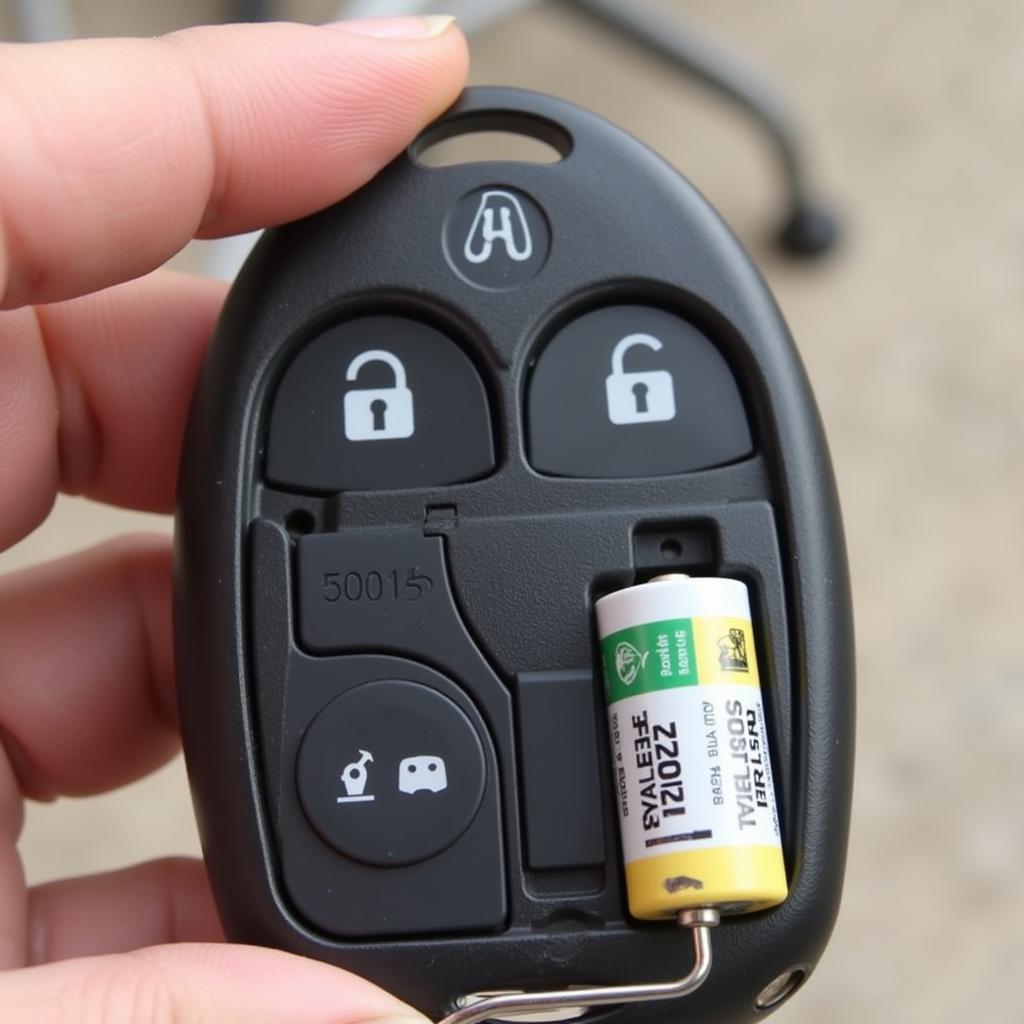 Prius Key Fob Battery Location