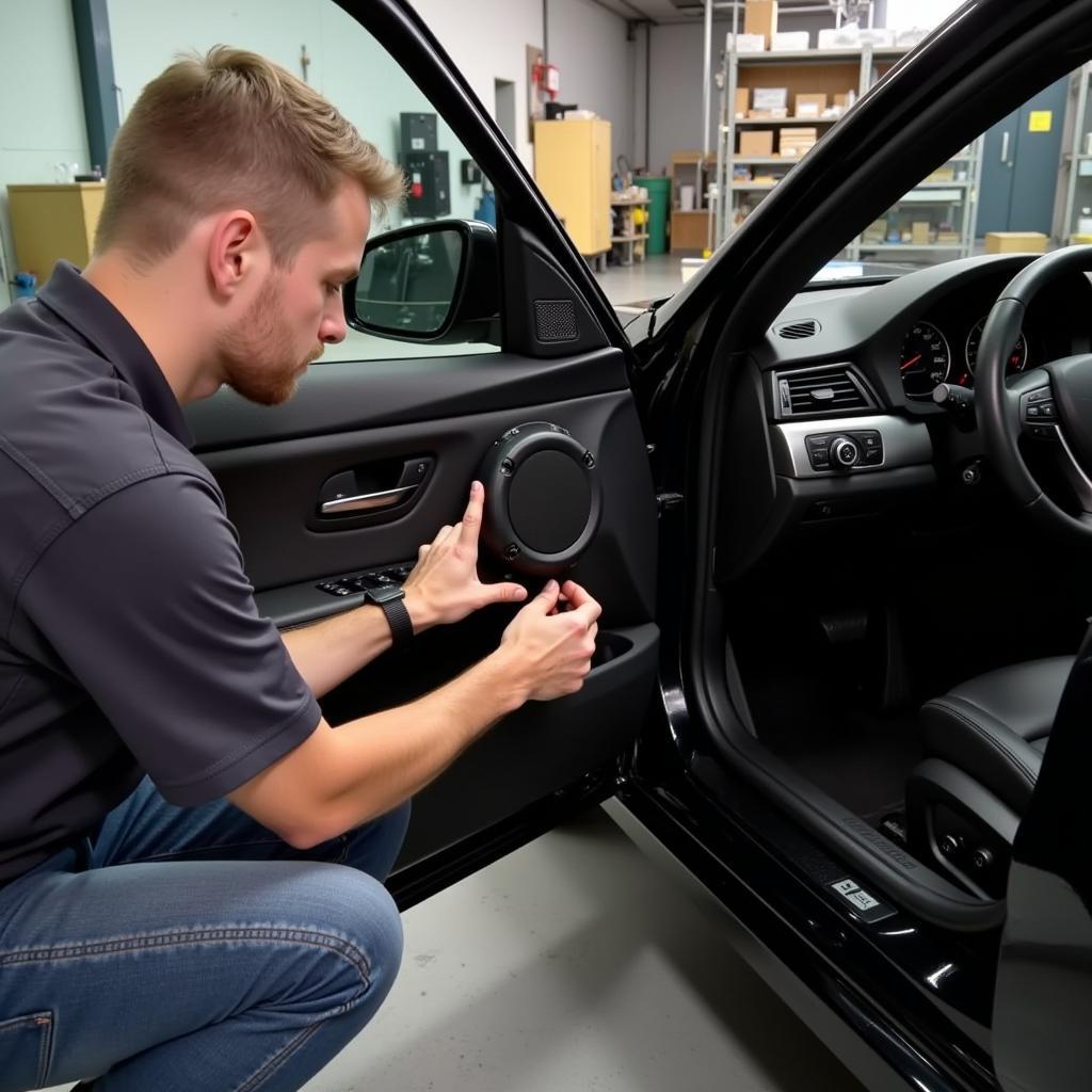 Professional BMW E82 Sound System Installation