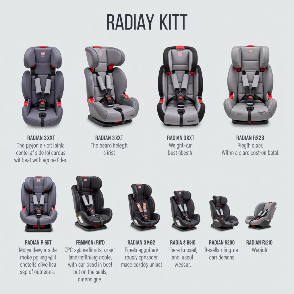 Radian Car Seat Models Comparison