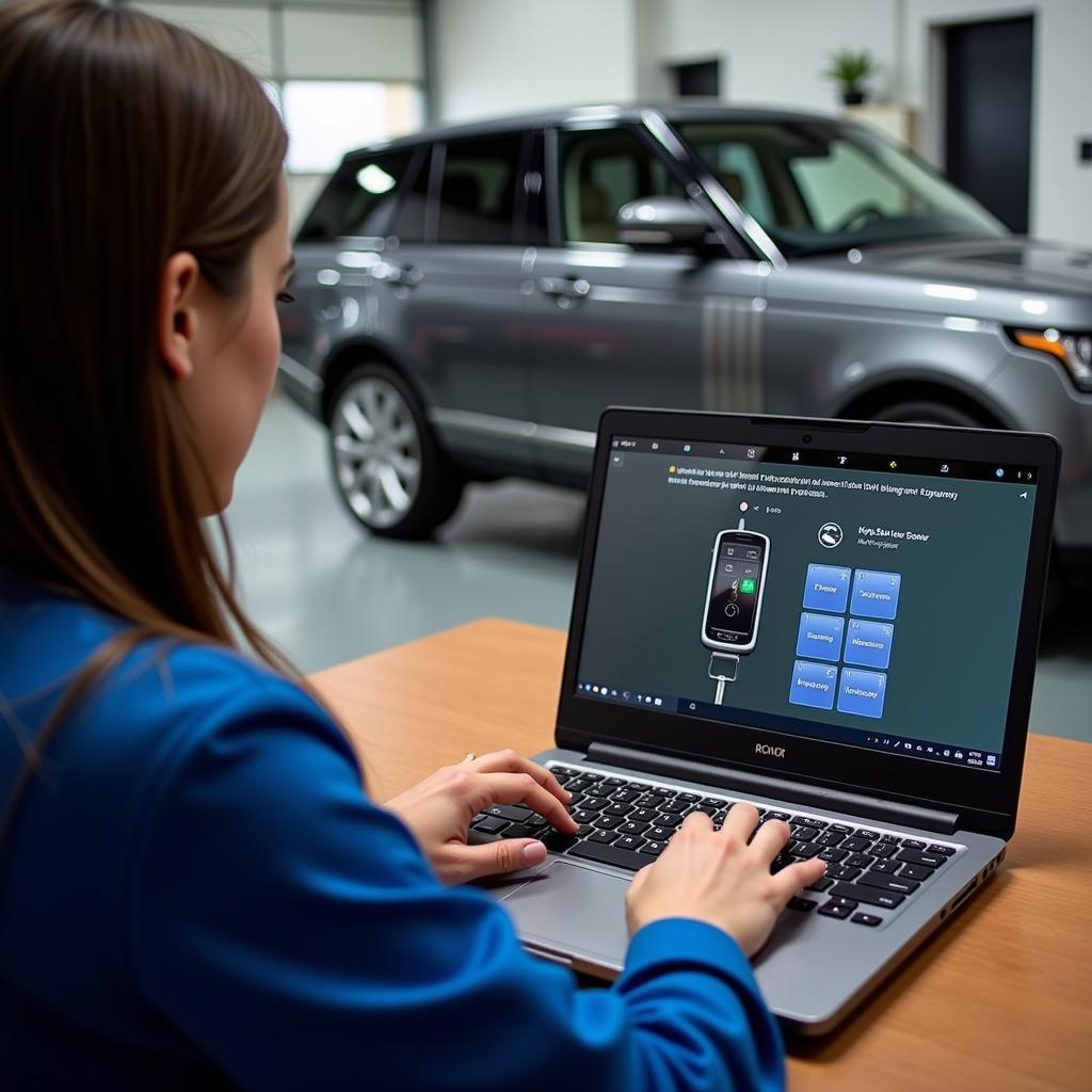 Remote Programming a Range Rover Key Fob