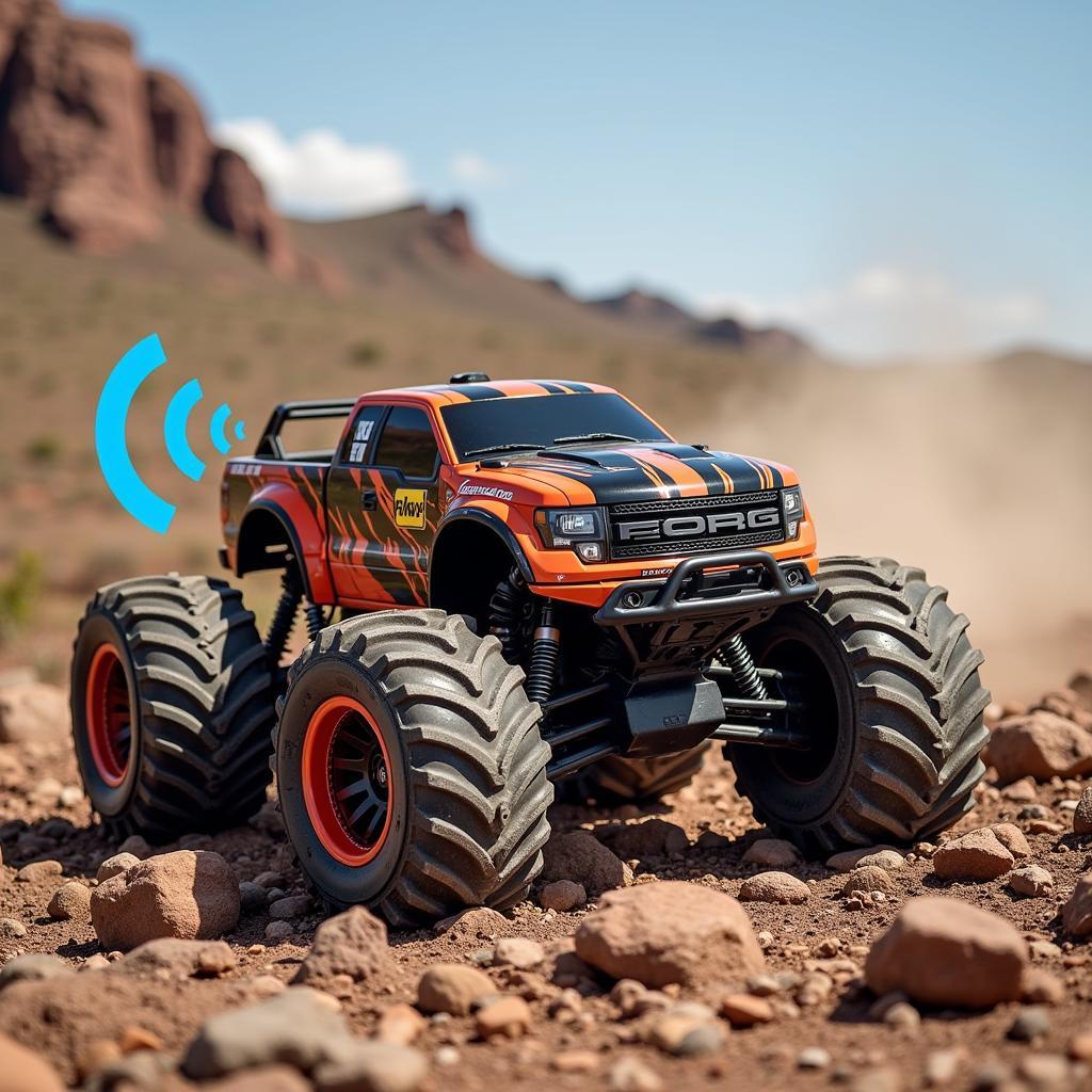 RC Car with Bluetooth Sound Effects