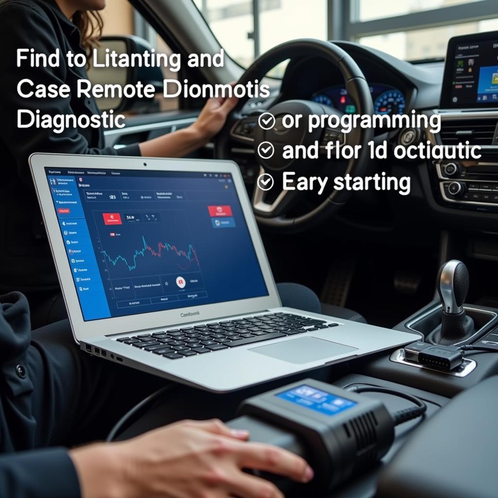 Remote Car Diagnostics and Software Installation