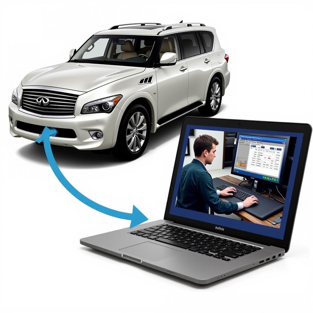 Remote Diagnostics for a 2012 Infiniti QX56