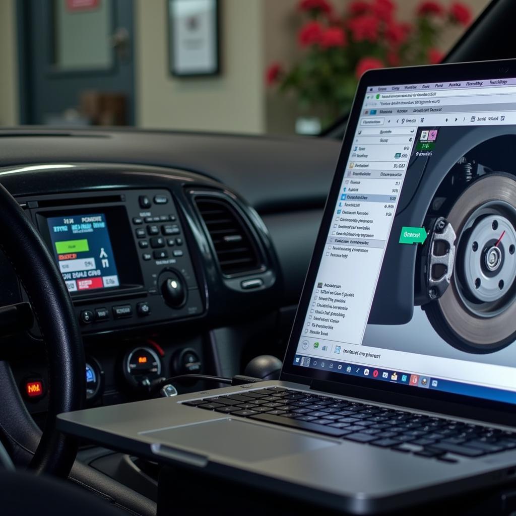 Remote Diagnostics of a Mazda 626 Brake System