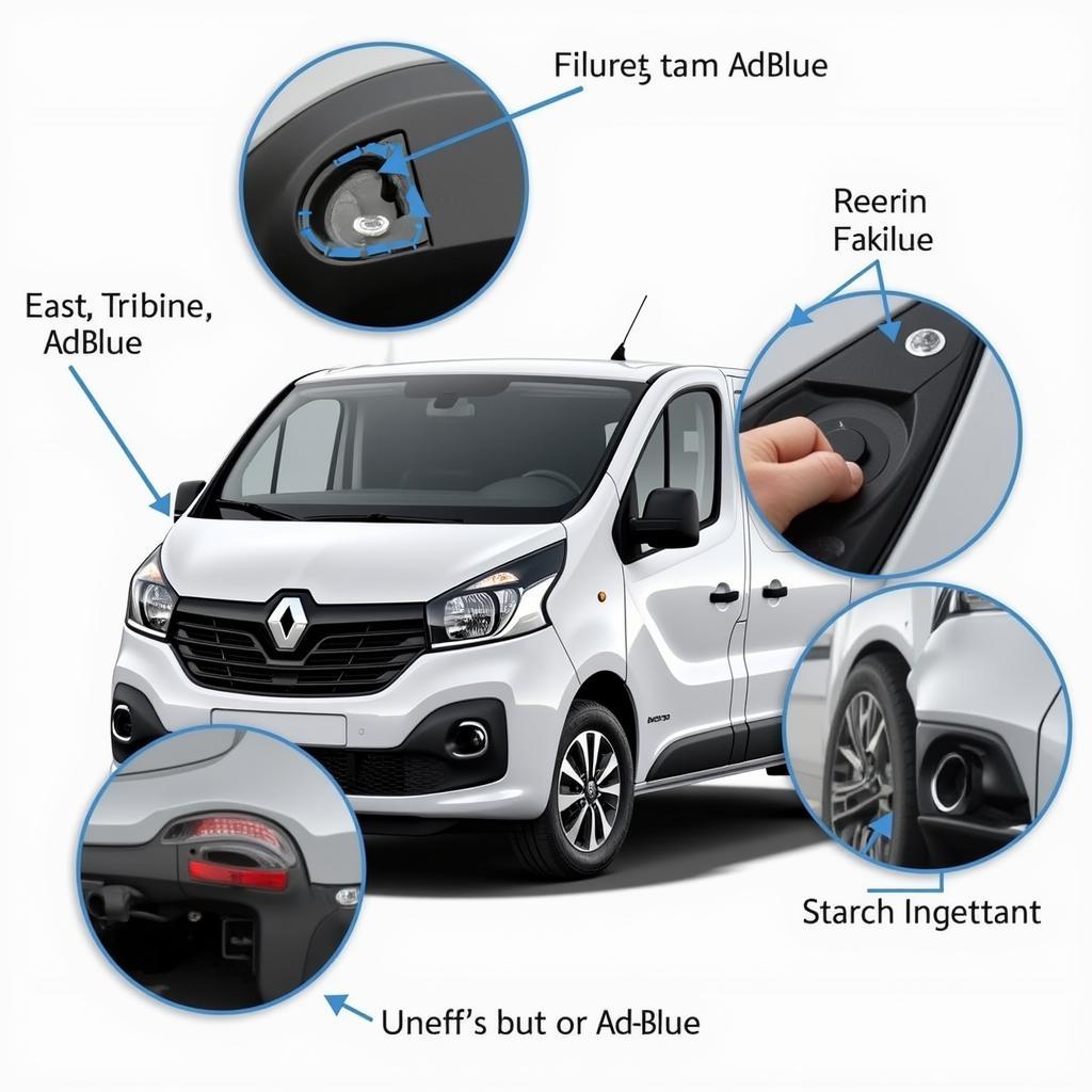 Renault Trafic 2021 AdBlue Tank Location