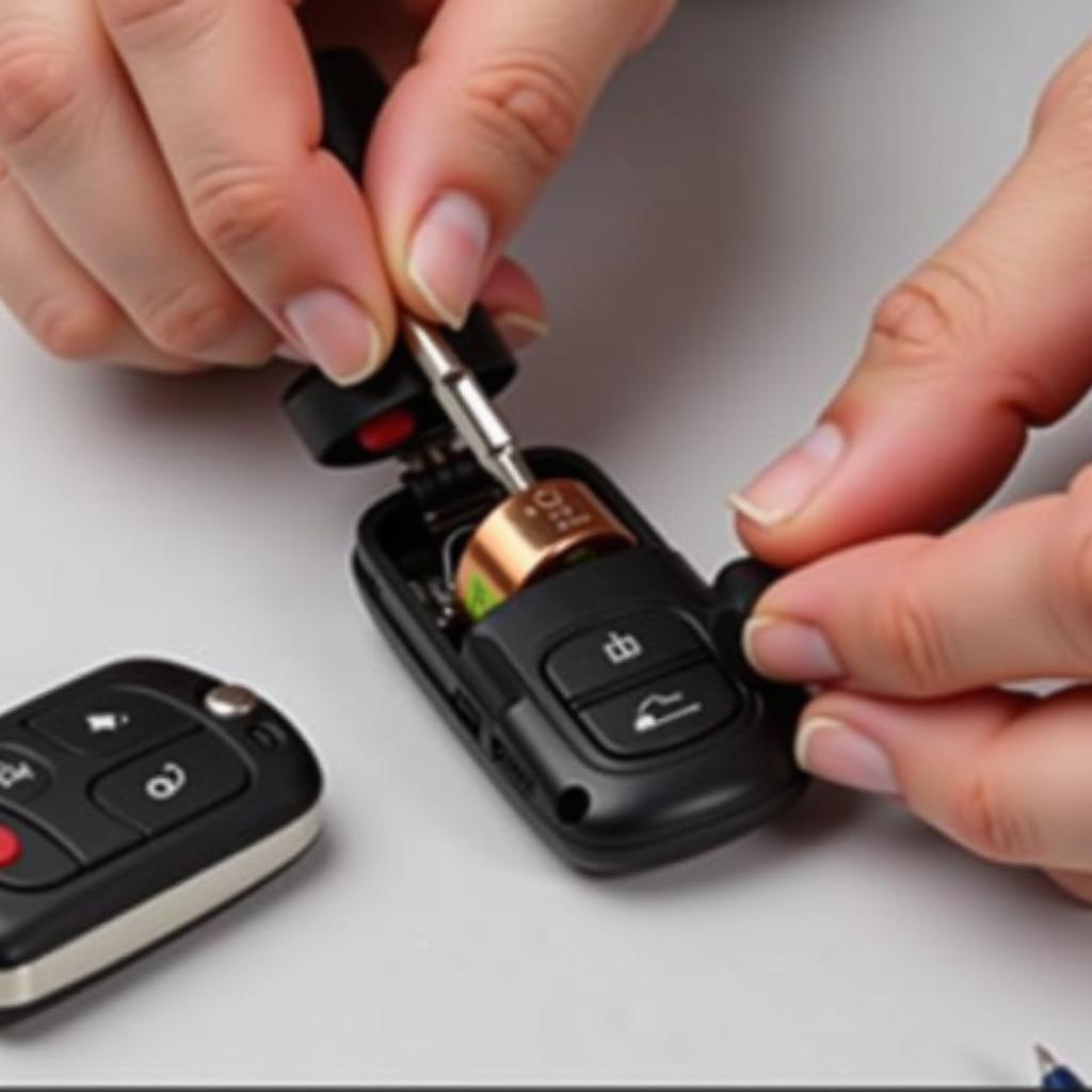 Replacing Key Fob Battery