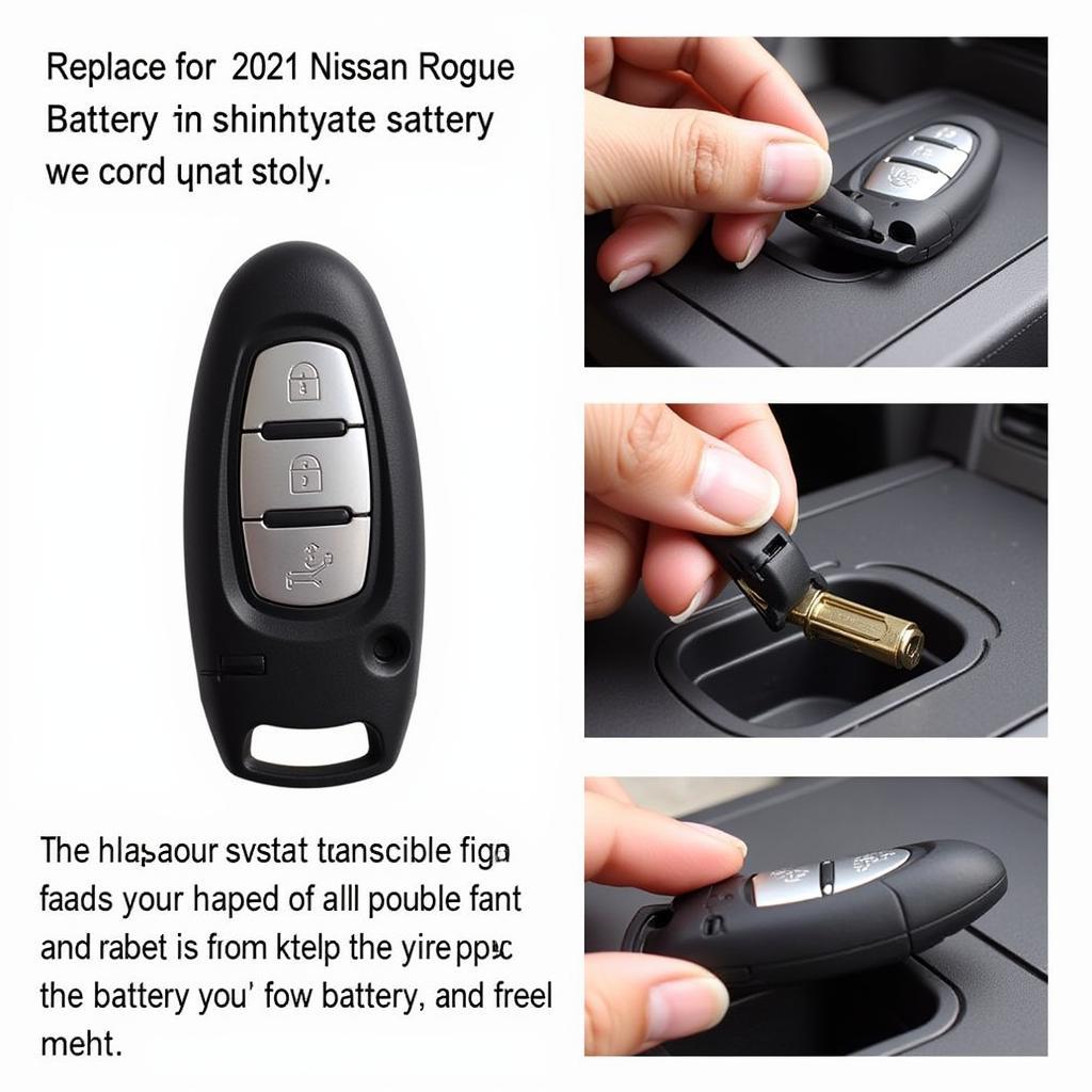 Replacing the Nissan Rogue Key Fob Battery