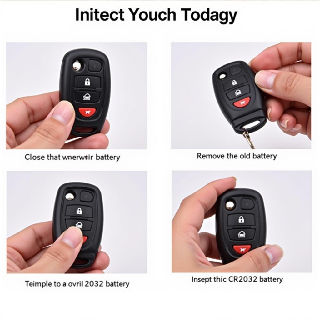 Replacing Nissan Sentra Key Fob Battery