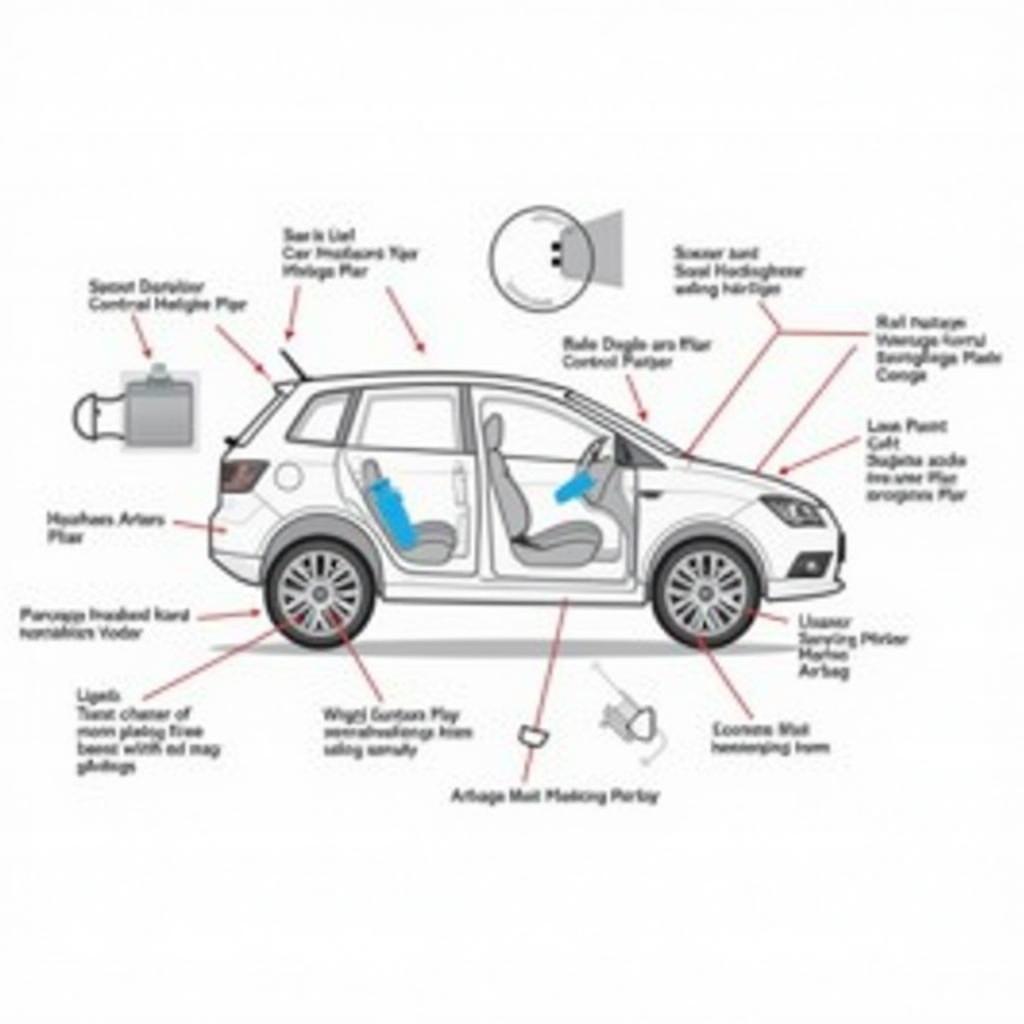 Seat Leon Airbag System Components