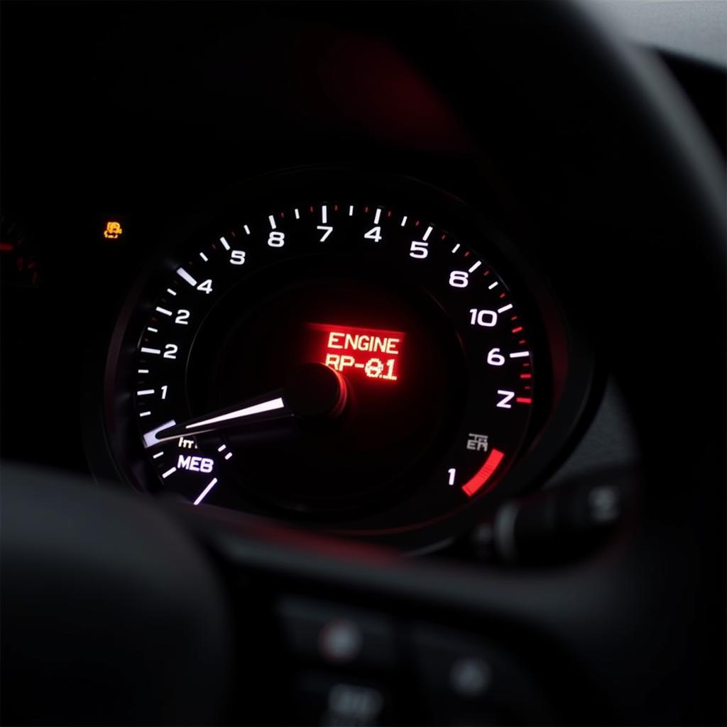 Seat Leon Engine Warning Light Illuminated on Dashboard