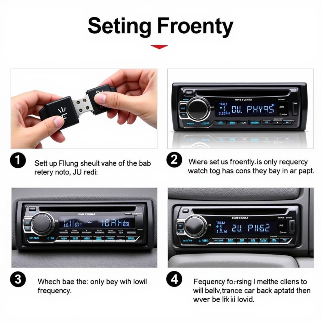 Setting Bluetooth FM Transmitter Frequency