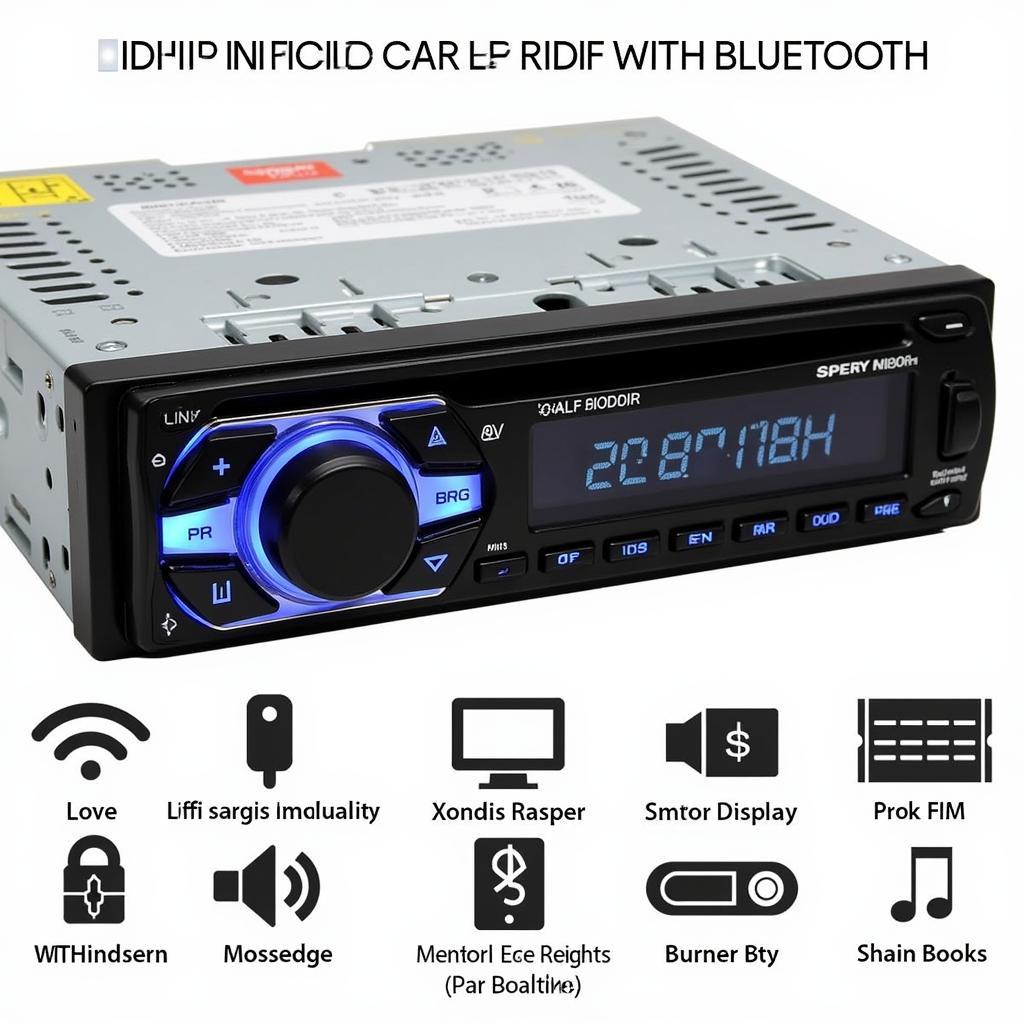 Features of Single Din Car Radio with Bluetooth