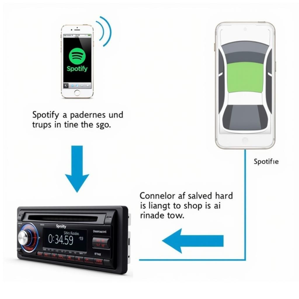 Spotify Bluetooth Car Radio Connection Diagram