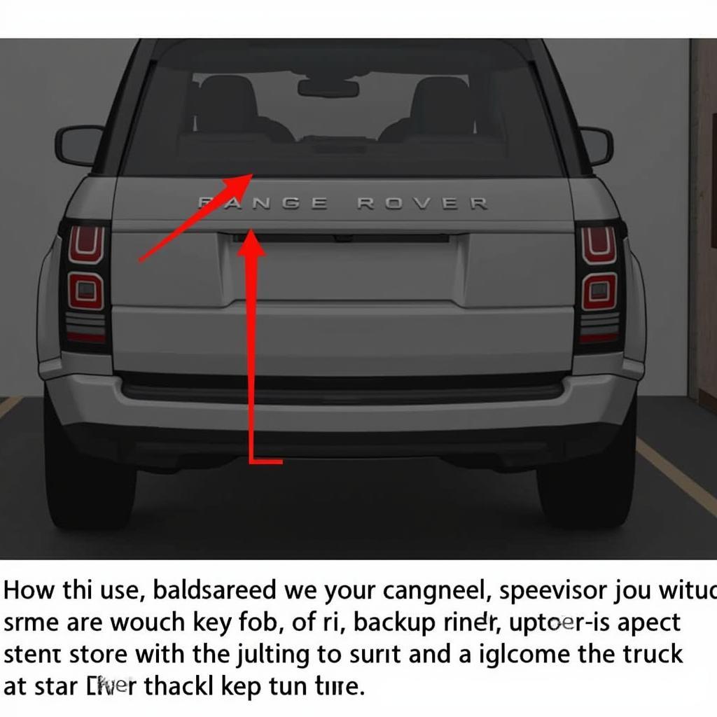 Starting a Range Rover with a Dead Key