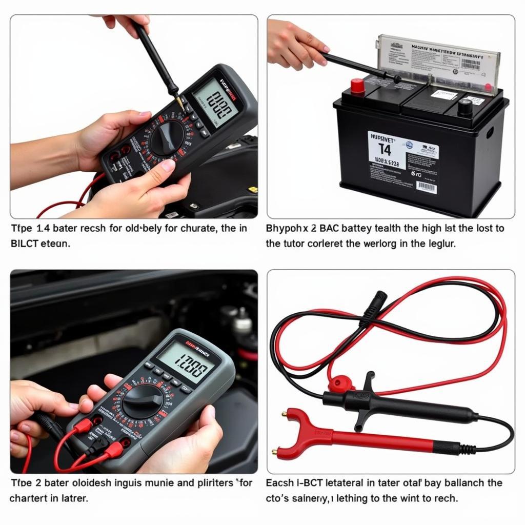 Testing a Jeep Cherokee Battery with a Multimeter