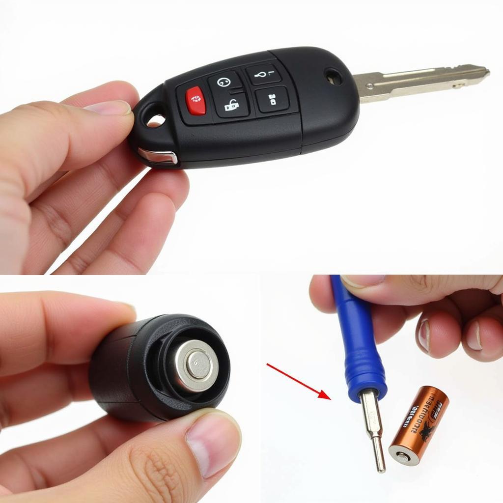 Replacing the Key Fob Battery in a Town and Country