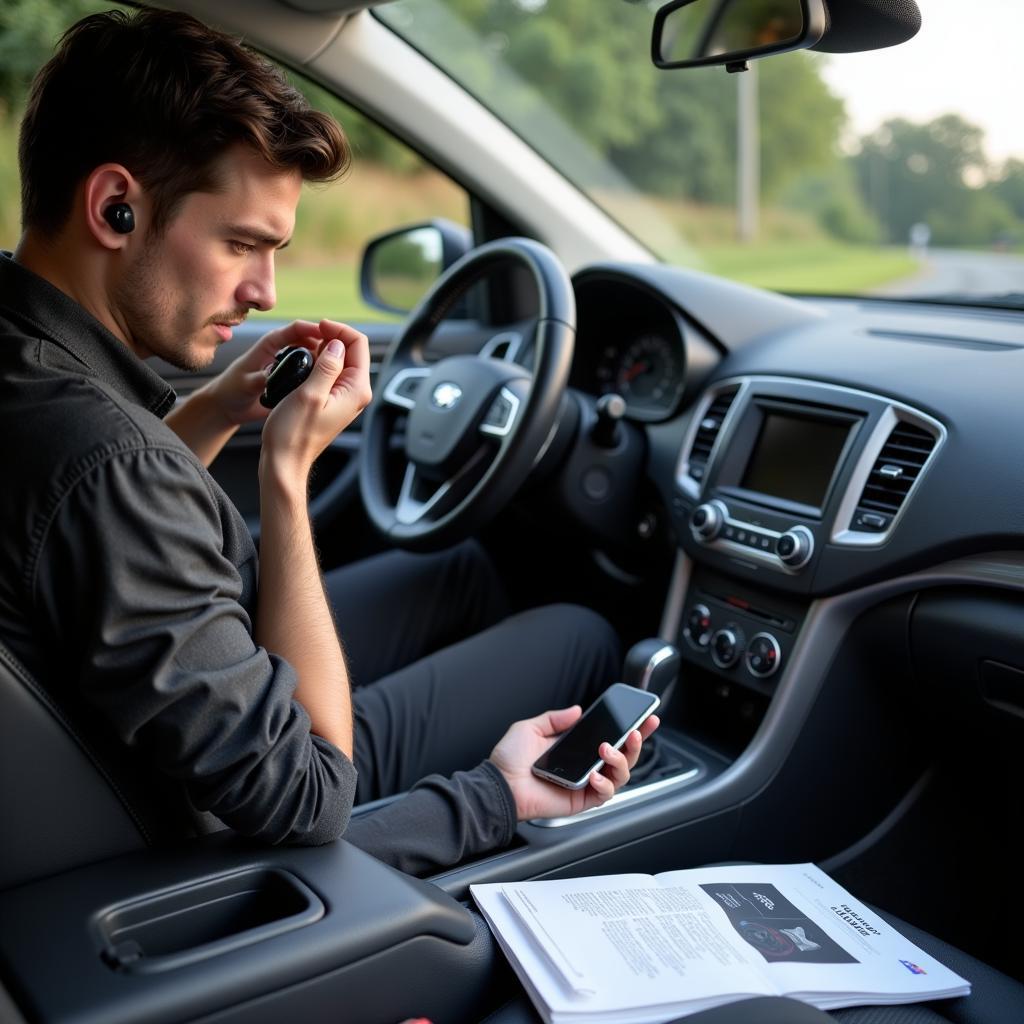 Troubleshooting Bluetooth Earbuds Connection in Car