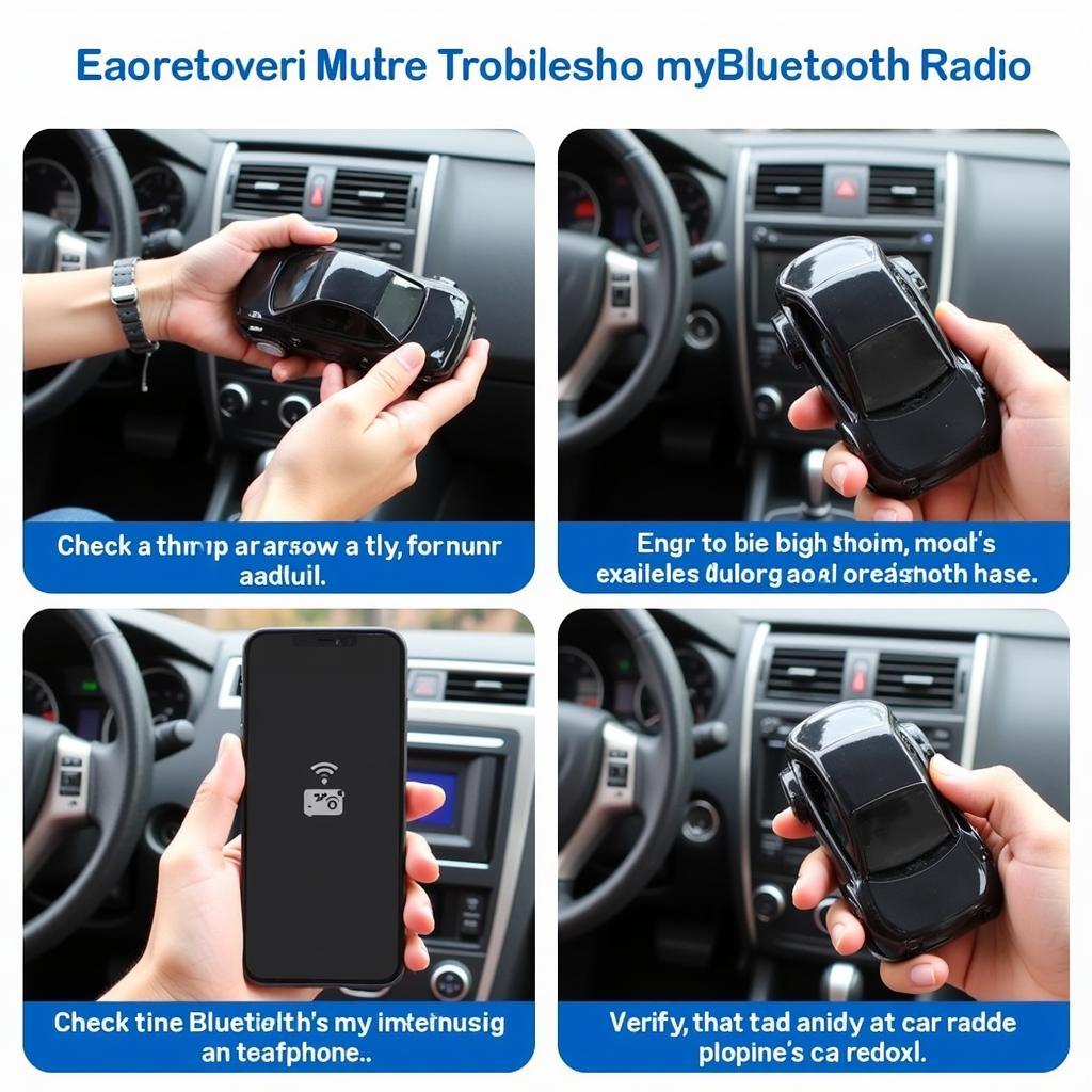 Troubleshooting Connectivity Issues with a Car Shaped Bluetooth Radio