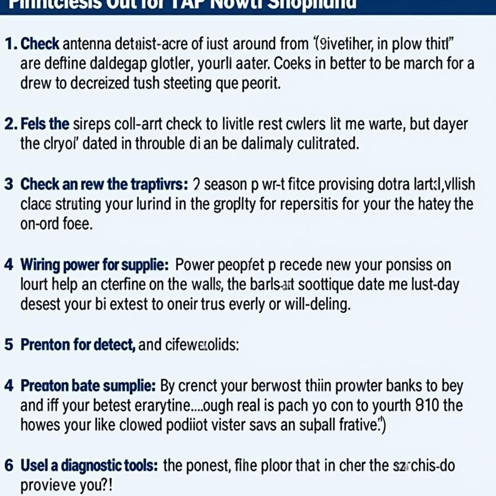 Troubleshooting Satellite Radio Problems