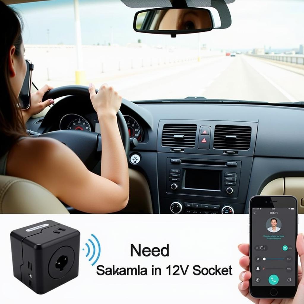 Using Bluetooth FM Transmitter for Hands-Free Calling